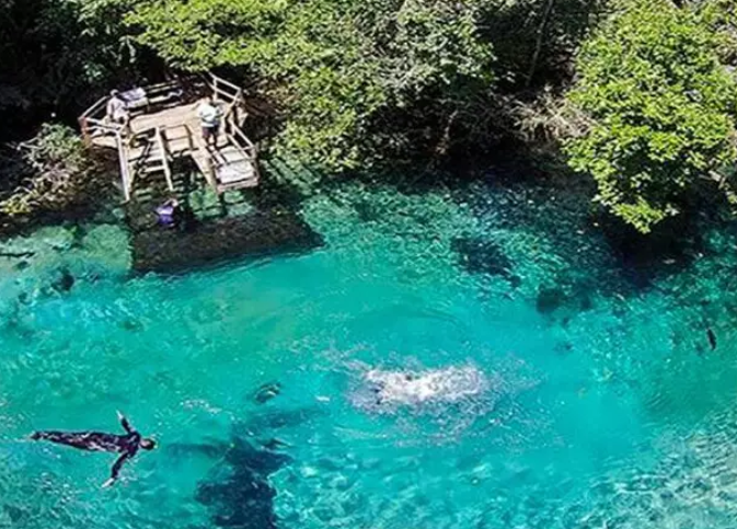 Bonito bate recorde 313 mil turistas em 2023 balneários lideram