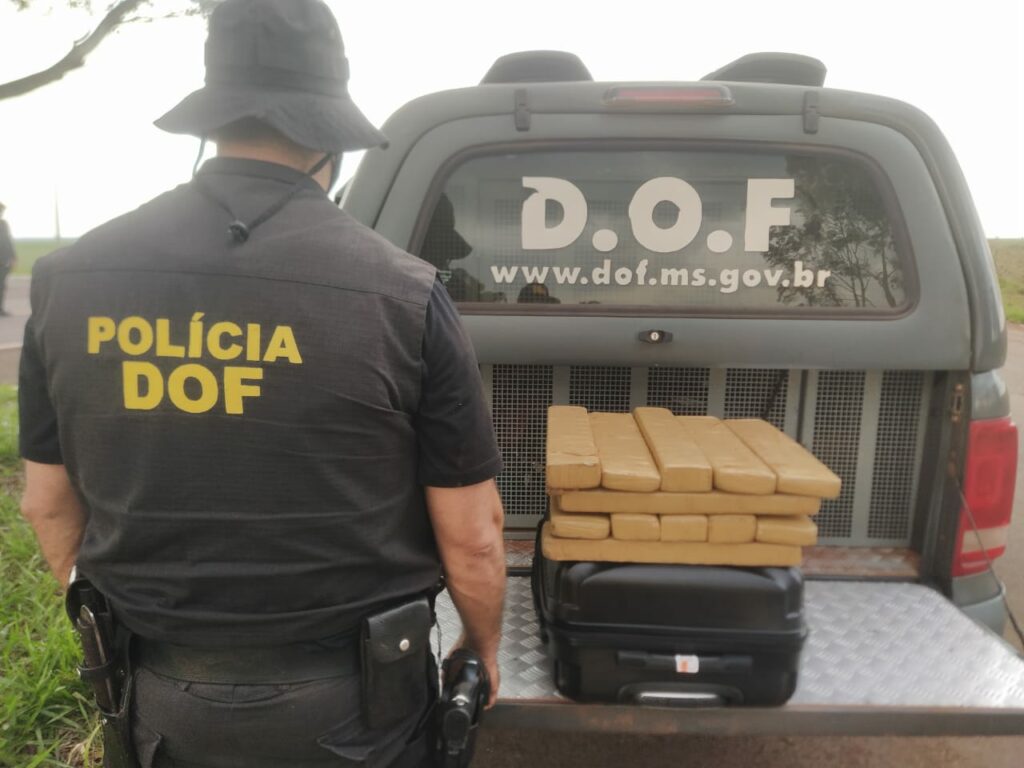 Passageiro de ônibus é preso em Ponta Porã com maconha