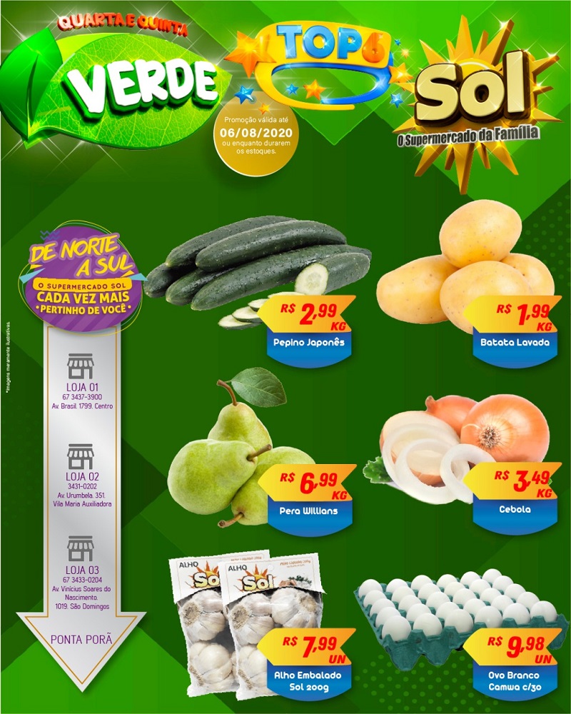 O Supermercado Sol com as ofertas do festival de costela