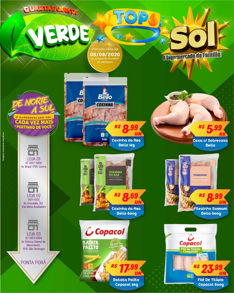 O Supermercado Sol com as ofertas do festival de costela