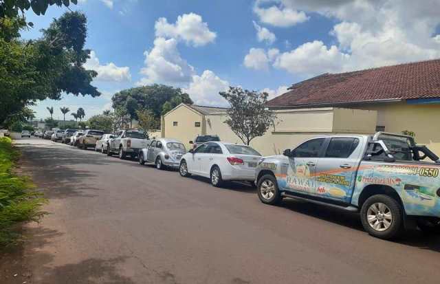 Churrasco Drive Thru CTG em Ponta Porã foi um sucesso