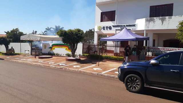 Churrasco Drive Thru CTG em Ponta Porã foi um sucesso