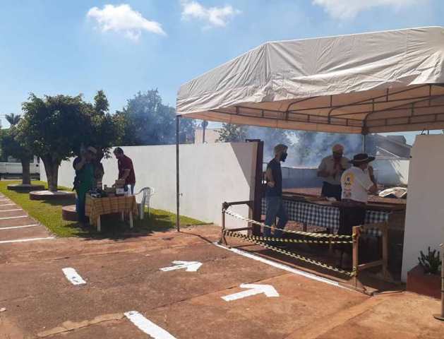 Churrasco Drive Thru CTG em Ponta Porã foi um sucesso