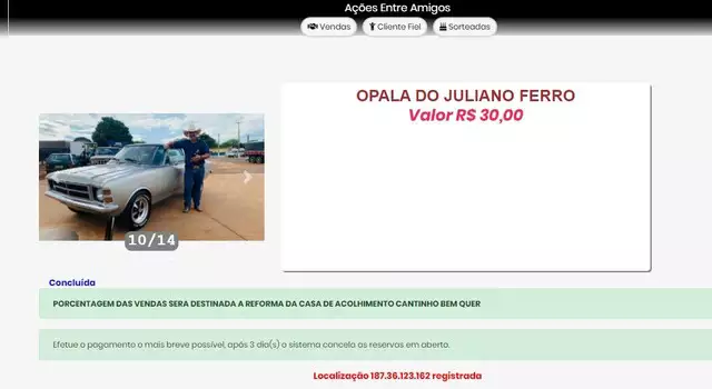 Justiça determina bloqueio de bens de prefeito por promover rifa ilegal de Opala