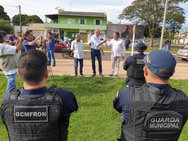 Guarda Civil de Ponta Porã recebe viaturas do Governo do Estado