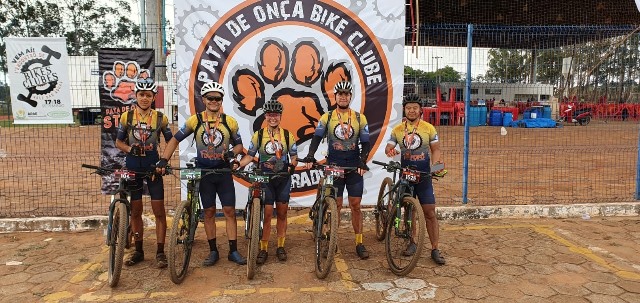 Ciclistas de Ponta Porã participaram da Ultramaratona Pata de Onça em Nova Andradina