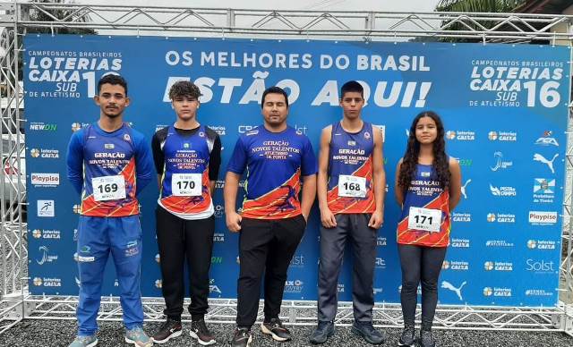 Atletismo de Ponta Porã participou do Campeonato Brasileiro Sub 16