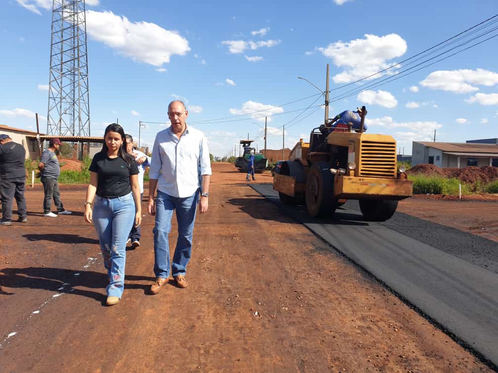 Ponta Porã: Núcleo urbano do Assentamento Nova Itamarati recebe asfalto