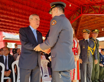 Presidente representa ALEMS em trocas de comando da Segurança Pública