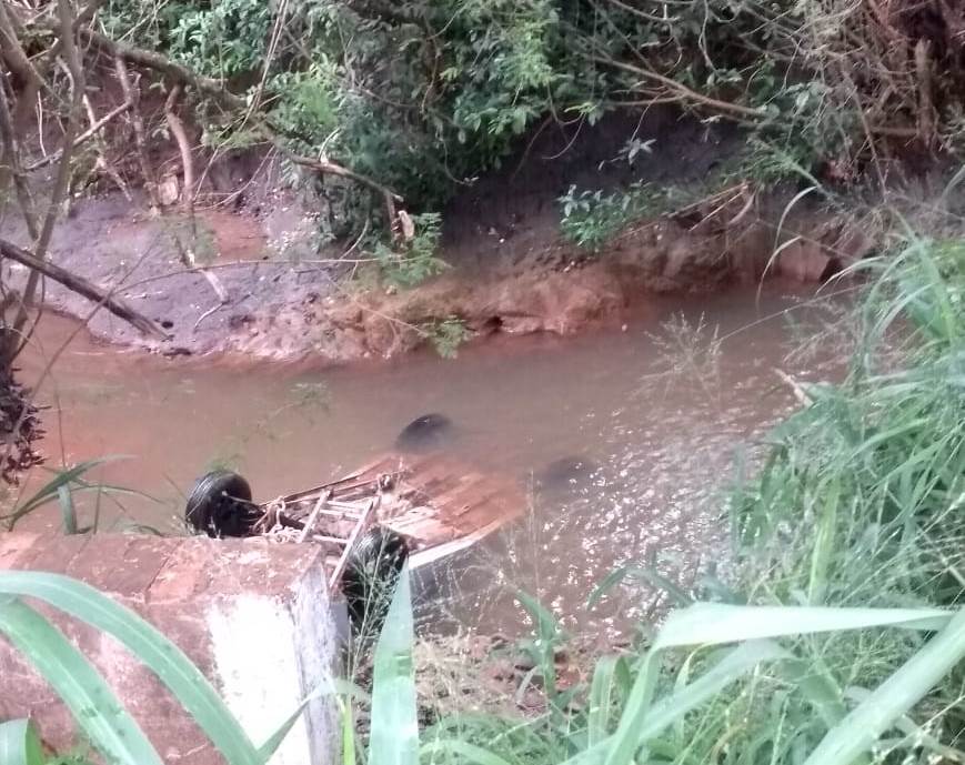 Acidente em córrego deixa dois mortos em Ponta Porã