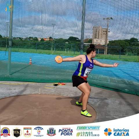 Atletas da APEV participaram da Seletiva Estadual Escolar de Atletismo em Campo Grande