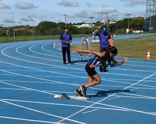 Atletas da APEV participaram da Seletiva Estadual Escolar de Atletismo em Campo Grande