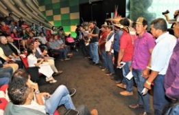 Governador Eduardo Riedel participou de grande encontro com comunidades indígenas no Bioparque Pantanal