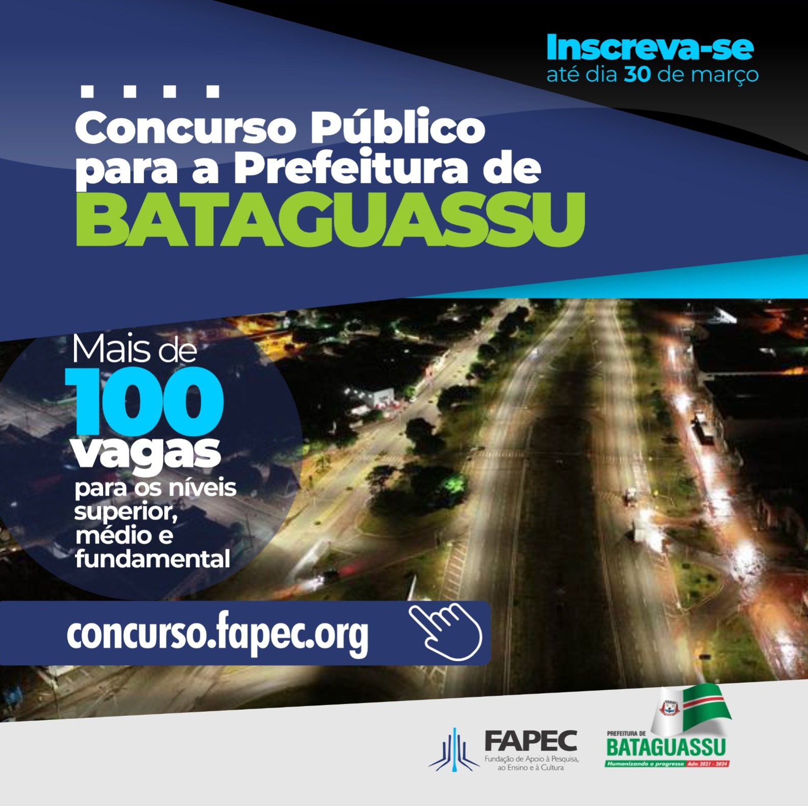 Prefeitura De Bataguassu Abre Inscrições Para Concurso Público Ponta Porã Informa Notícias 5896