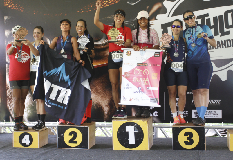 Dupla de Coxim vence e crava melhor tempo da 3ª edição de prova de Duathlon em Campo Grande