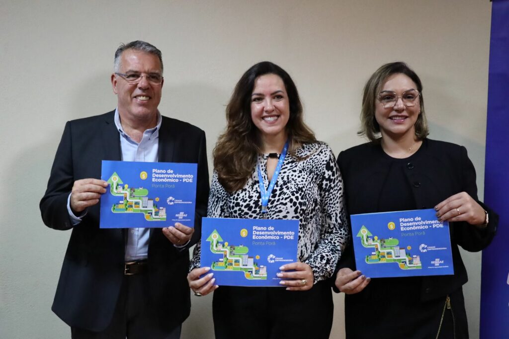 <a><strong>Prefeitura e Sebrae/MS lançam Plano de Desenvolvimento Econômico de Ponta Porã</strong></a>