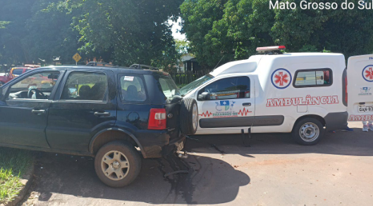 Corpo de Bombeiros atendeu dois acidentes nesta manhã em Amambai