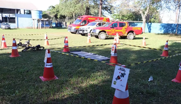 Palestras, ações e blitz educativas marcam a Campanha Maio Amarelo em Amambai