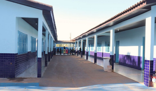 Comunidade da Aldeia Limão Verde comemora inauguração da reforma, adequação e ampliação da Escola Municipal Tupã Ñandeva