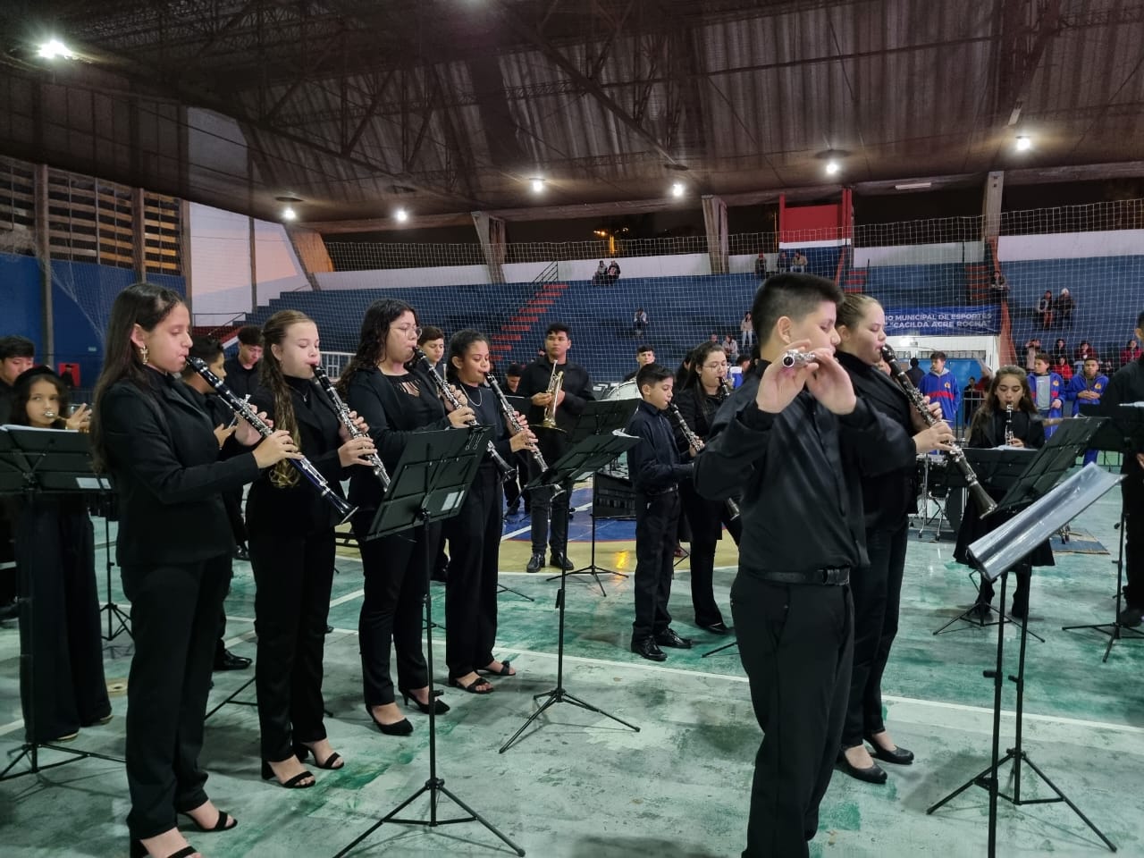 Banda Isaac Borges Capilé de Ponta Porã, se apresenta no aniversário de Três Lagoas