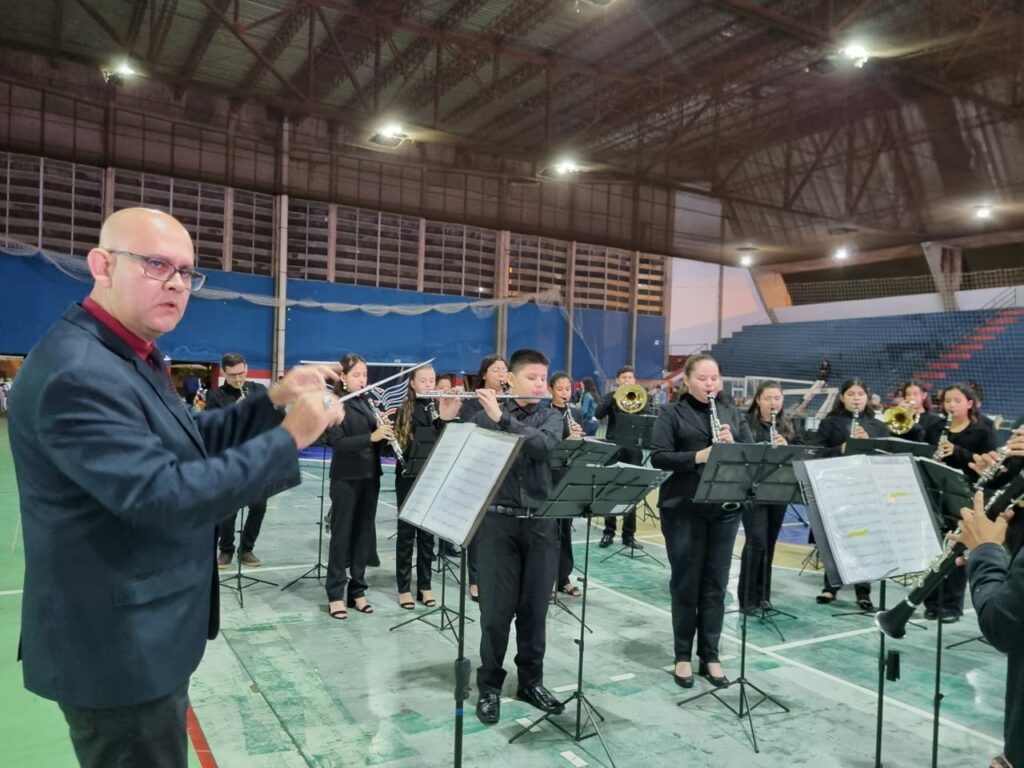 Banda Isaac Borges Capilé de Ponta Porã, se apresenta no aniversário de Três Lagoas