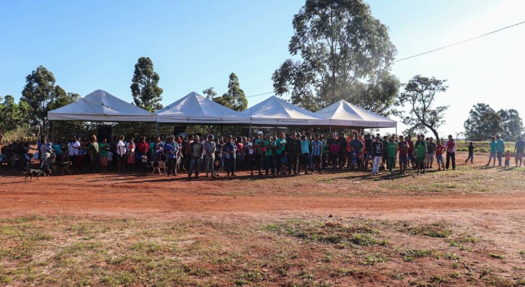 Operação Ágata Guaicurus II: 11º RCMEC e Prefeitura realizaramimportante ação social na Aldeia Campo Limpo