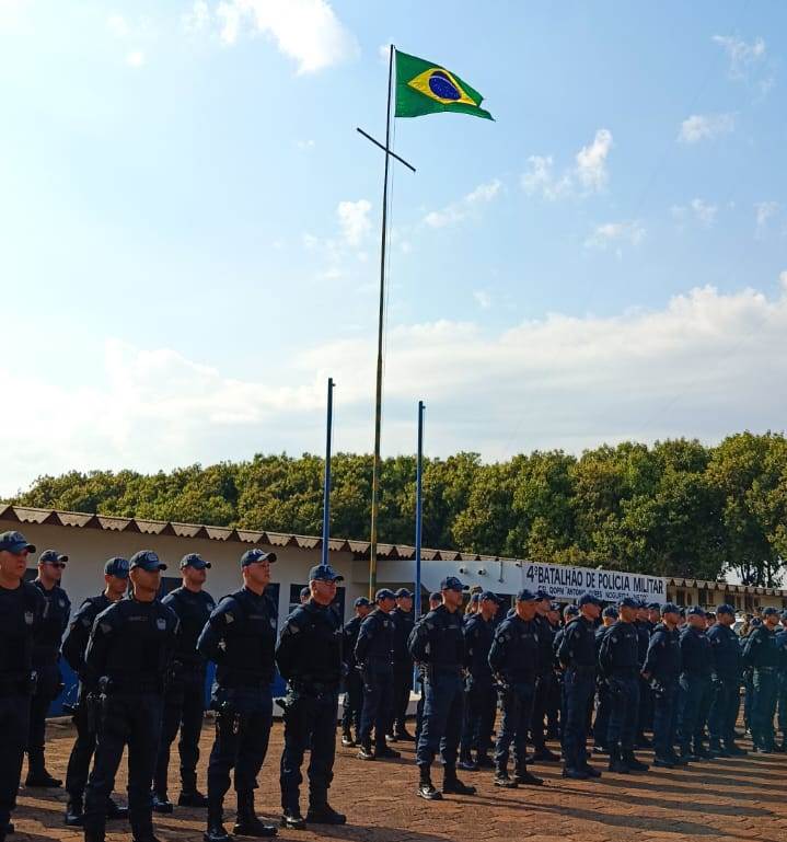 Ponta Porã: PMs do 4º BPM recebem medalhas por tempo de serviço prestados à sociedade Sul Mato-grossense