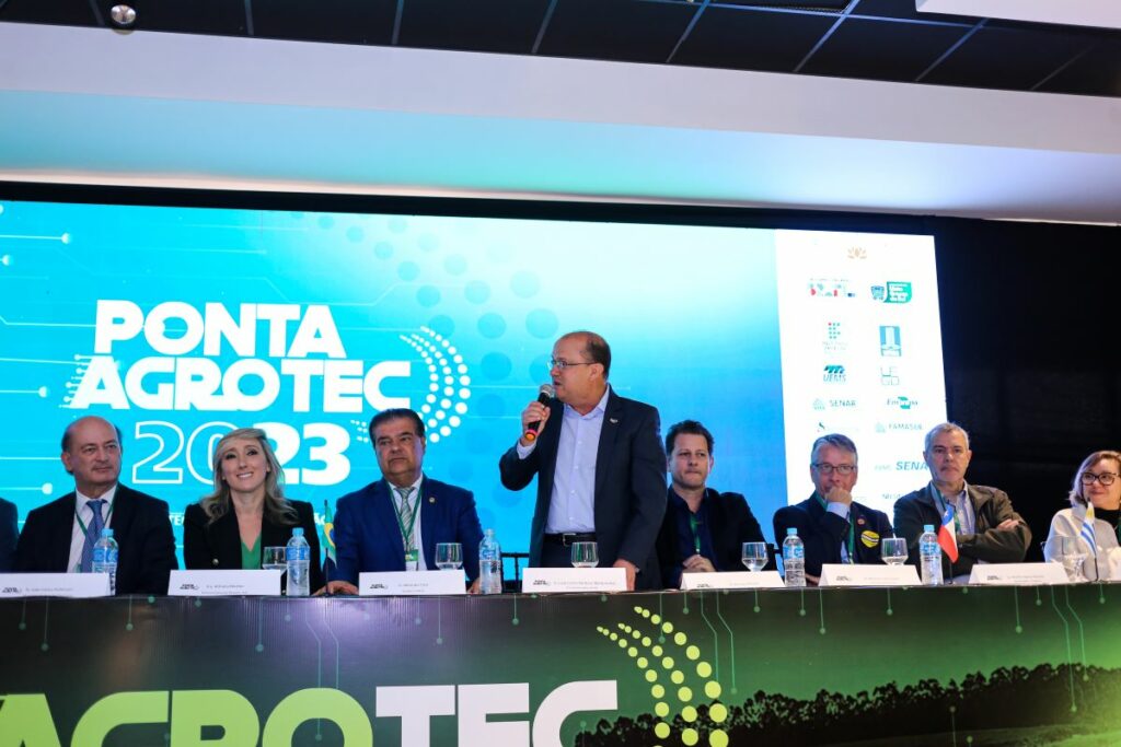 Ponta Porã: 2ª Edição a Ponta Agrotec começa com solenidade de abertura e destaca a Rota Bioceânica