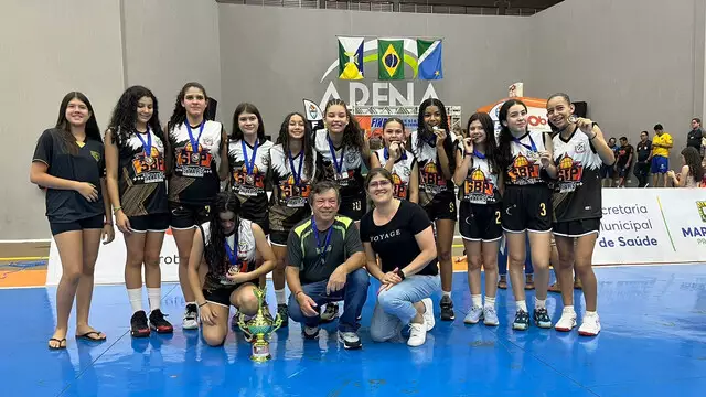 Club Porãbask é campeão Estadual sub – 16 da temporada 2023 da FBMS