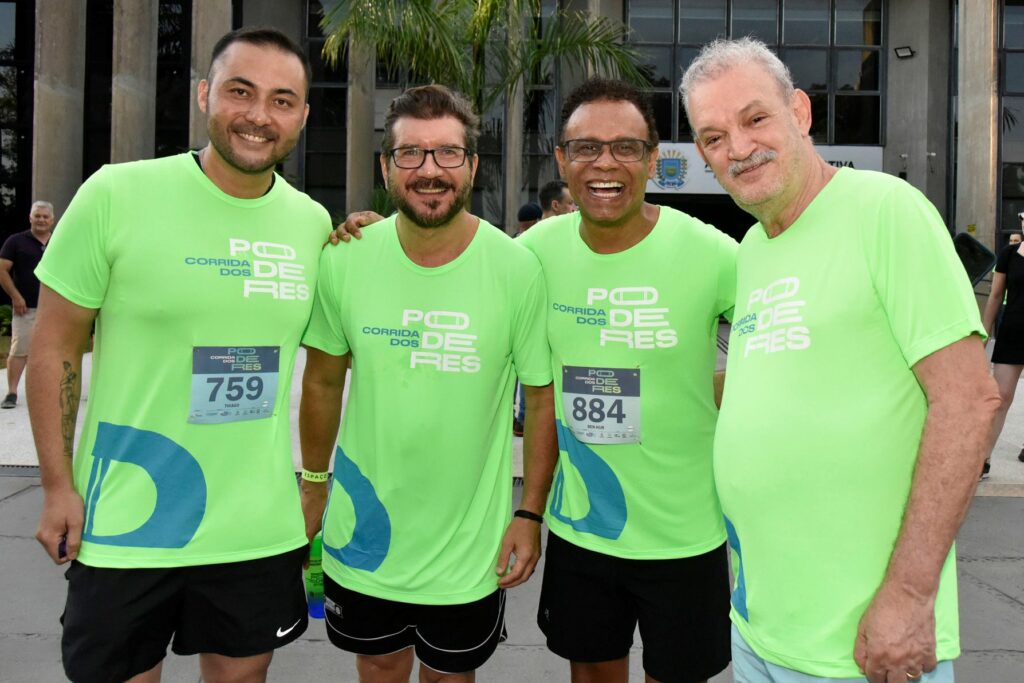 Corrida dos Poderes: Com clima agradável, evento reúne 2,5 mil pessoas