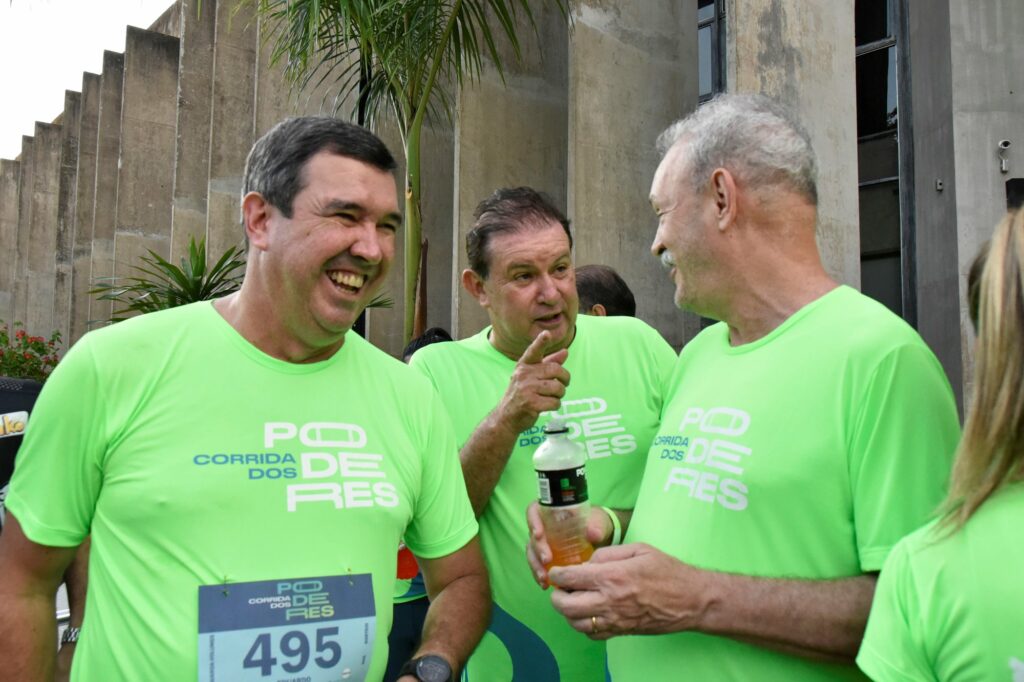 Corrida dos Poderes: Com clima agradável, evento reúne 2,5 mil pessoas