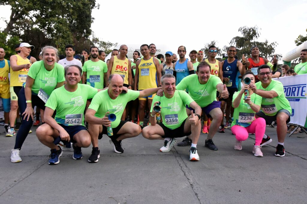 Corrida dos Poderes: Com clima agradável, evento reúne 2,5 mil pessoas