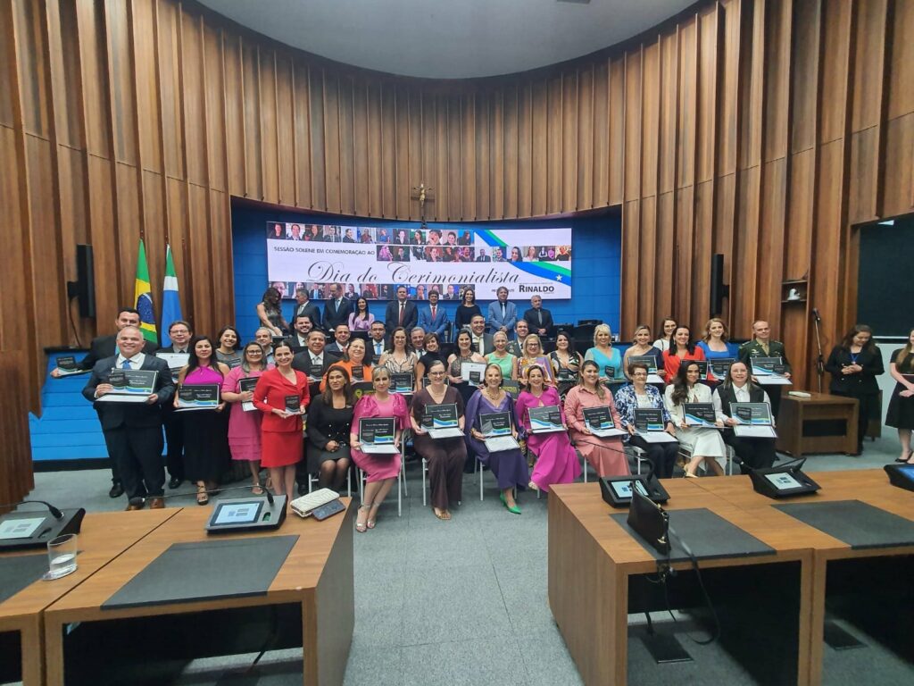 Cerimonialistas são homenageados em noite solene na Assembleia Legislativa