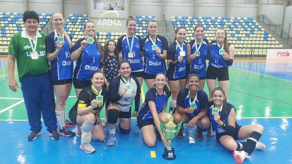 Ponta Porã e Maracaju são campeões da Região Sudeste de Voleibol