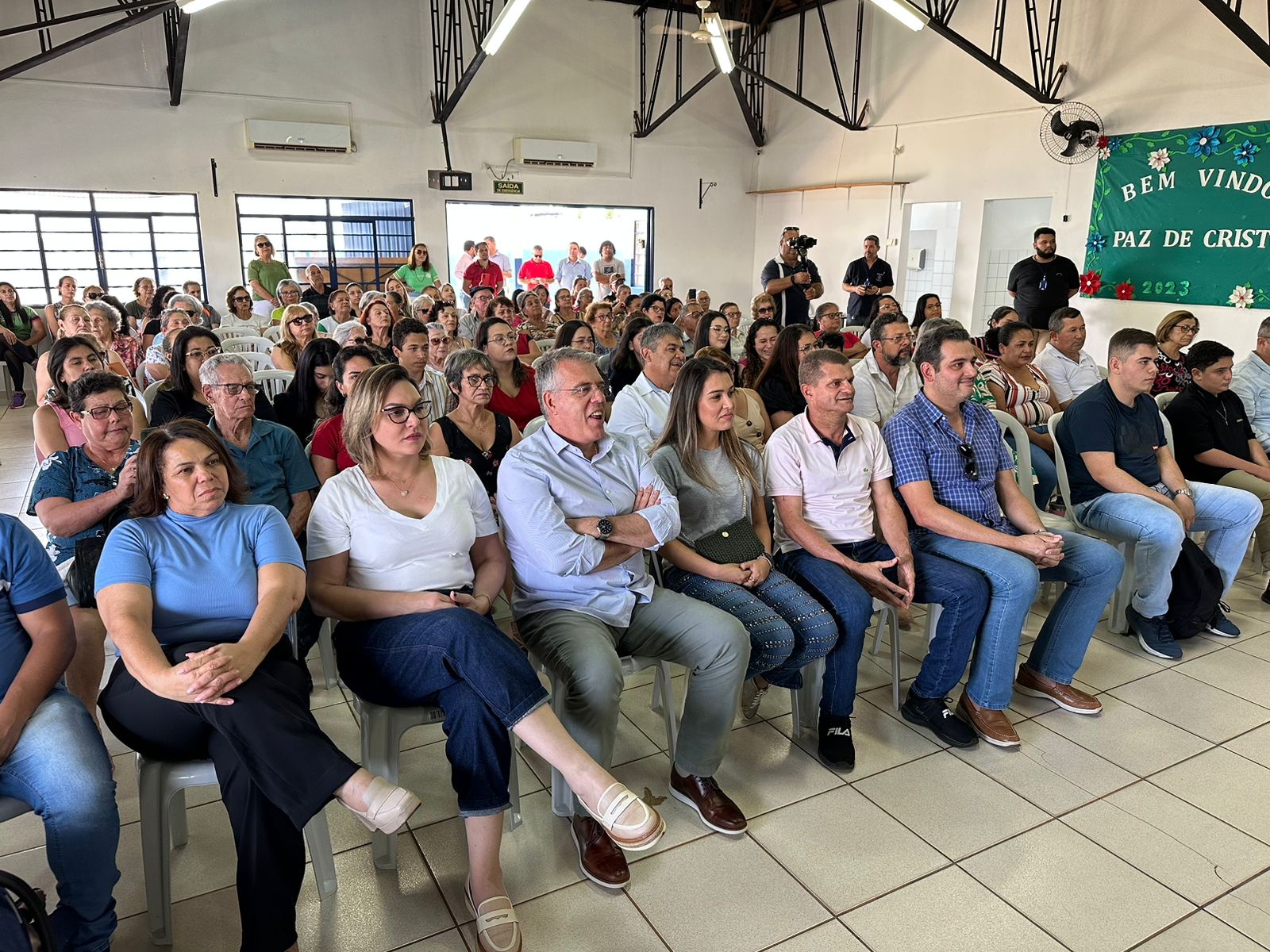 Ponta Porã: Eduardo Campos entrega piscina aquecida e coberta para o Centro de Convivência de Idoso