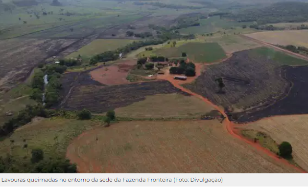 Tensão continua em área disputada por indígenas e fazendeiros na fronteira