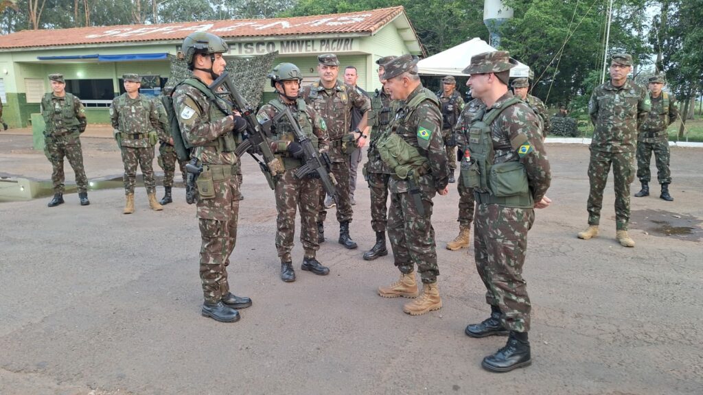 “Vamos ficar por muito tempo na fronteira”, diz comandante do Exército em Ponta Porã-MS