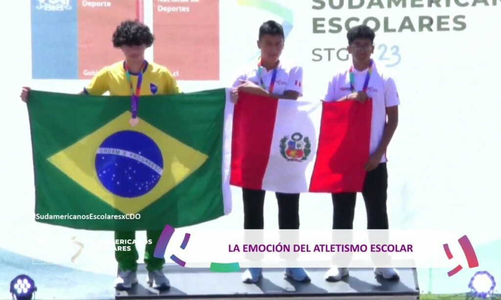 Atletas do Atletismo de Ponta conquistam duas medalhas nos Jogos Sul-Americanos Escolar