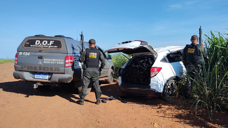 Ponta Porã: Homem que seguia com mais de uma tonelada de maconha é preso pelo DOF