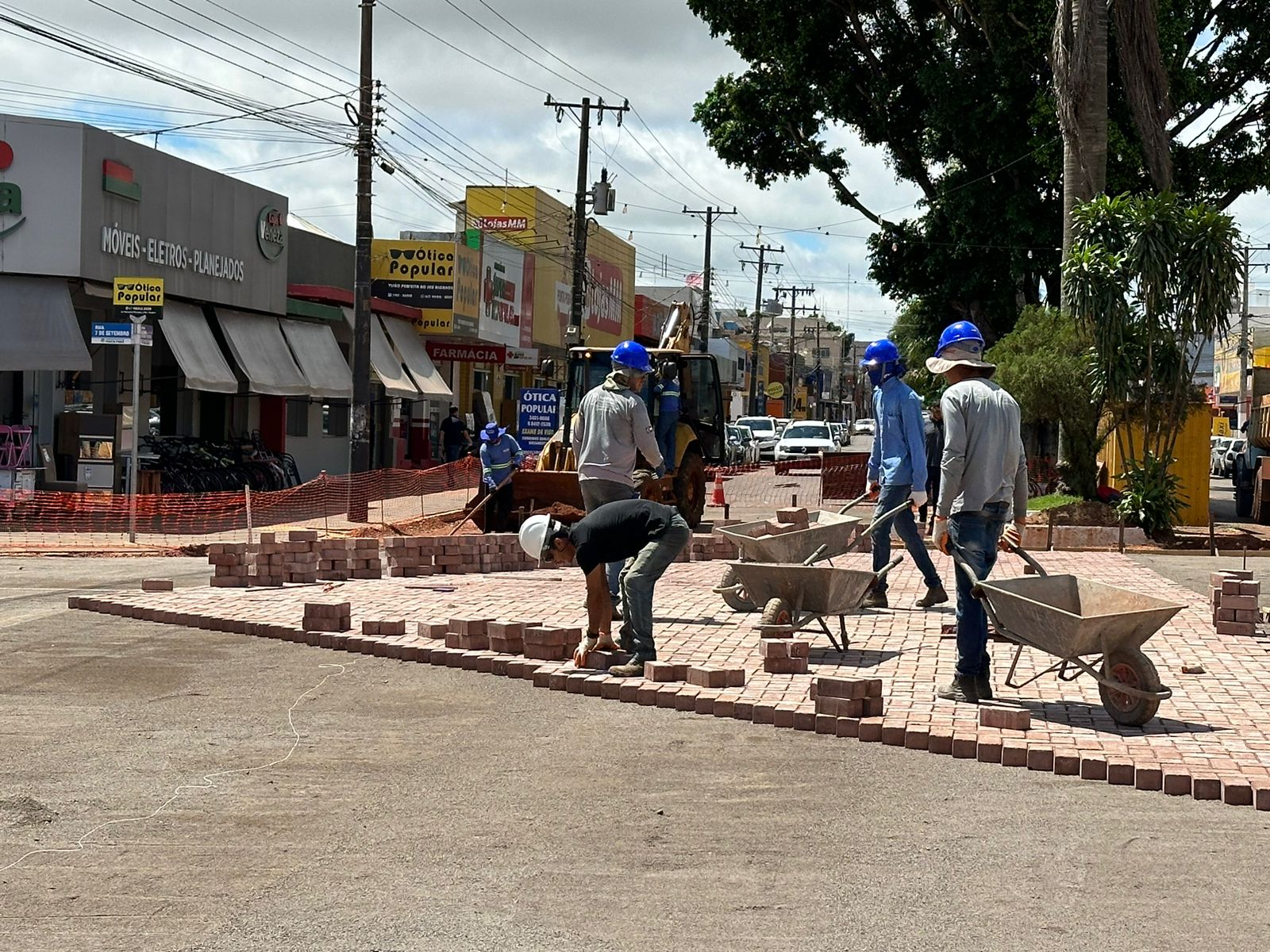 Ponta Porã transformou-se em um verdadeiro canteiro de obras