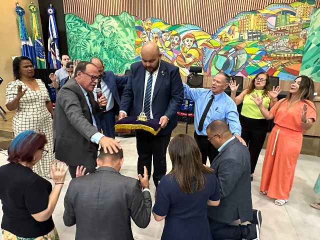 Ponta Porã: Culto de Ação de Graças marca reabertura da Câmara Municipal