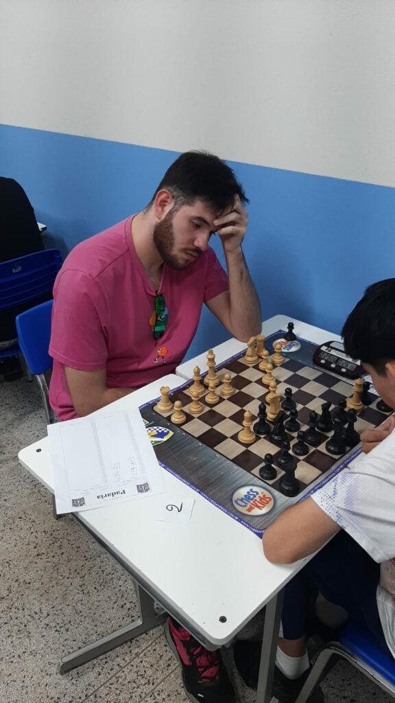 Pedrojuanino foi campeão de Torneio de Xadrez em Ponta Porã
