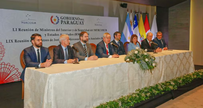 Ministros del Mercosur firman acuerdo contra el crimen organizado