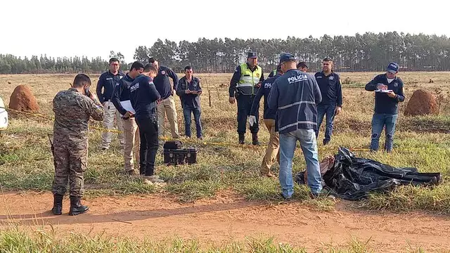 Pedro Juan Caballero: Corpo é encontrado enrolado em lona