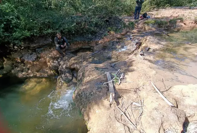 Rio da Prata sem uma gota de água, cenário é desolador