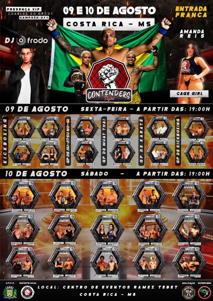 Equipe OCTAGON FIGHTER FORMANDO CAMPEÕES representa Ponta Porã em evento de artes marciais