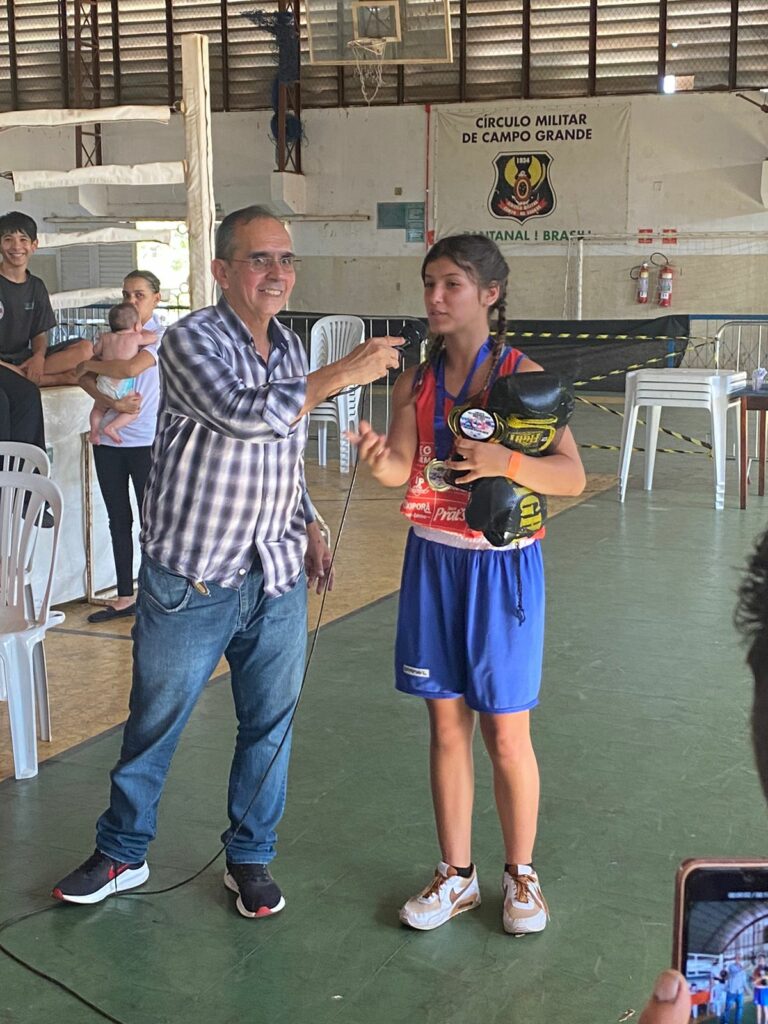 Atleta de Ponta Porã é campeã do Circuito de Boxe MS