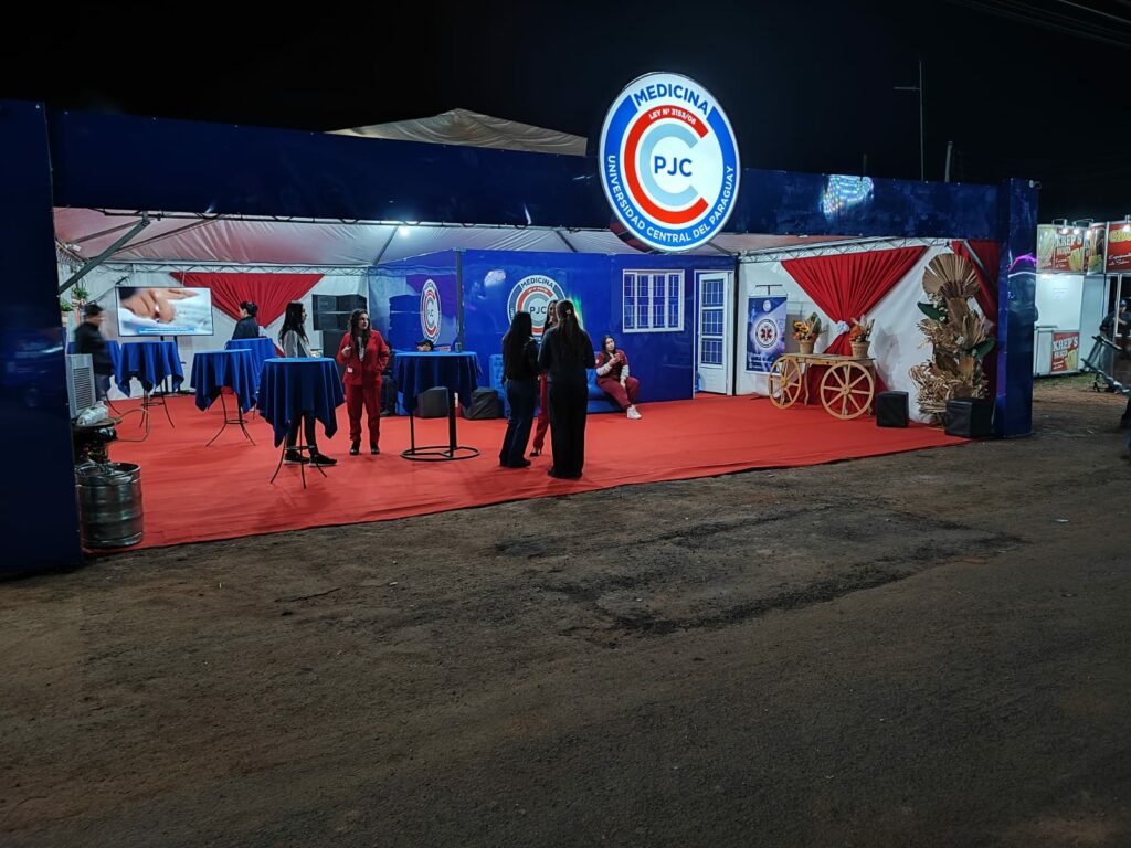 La Universidad Central del Paraguay ha inaugurado su stand en la Expo Ponta Porã 2024