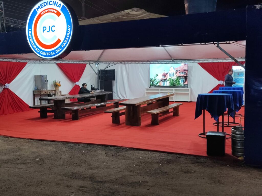 La Universidad Central del Paraguay ha inaugurado su stand en la Expo Ponta Porã 2024