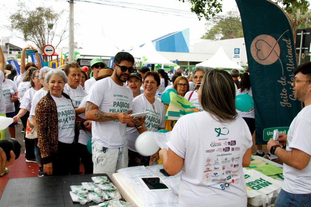 Setembro Verde: Com apoio da ALEMS, centenas de pessoas caminharam em prol da vida